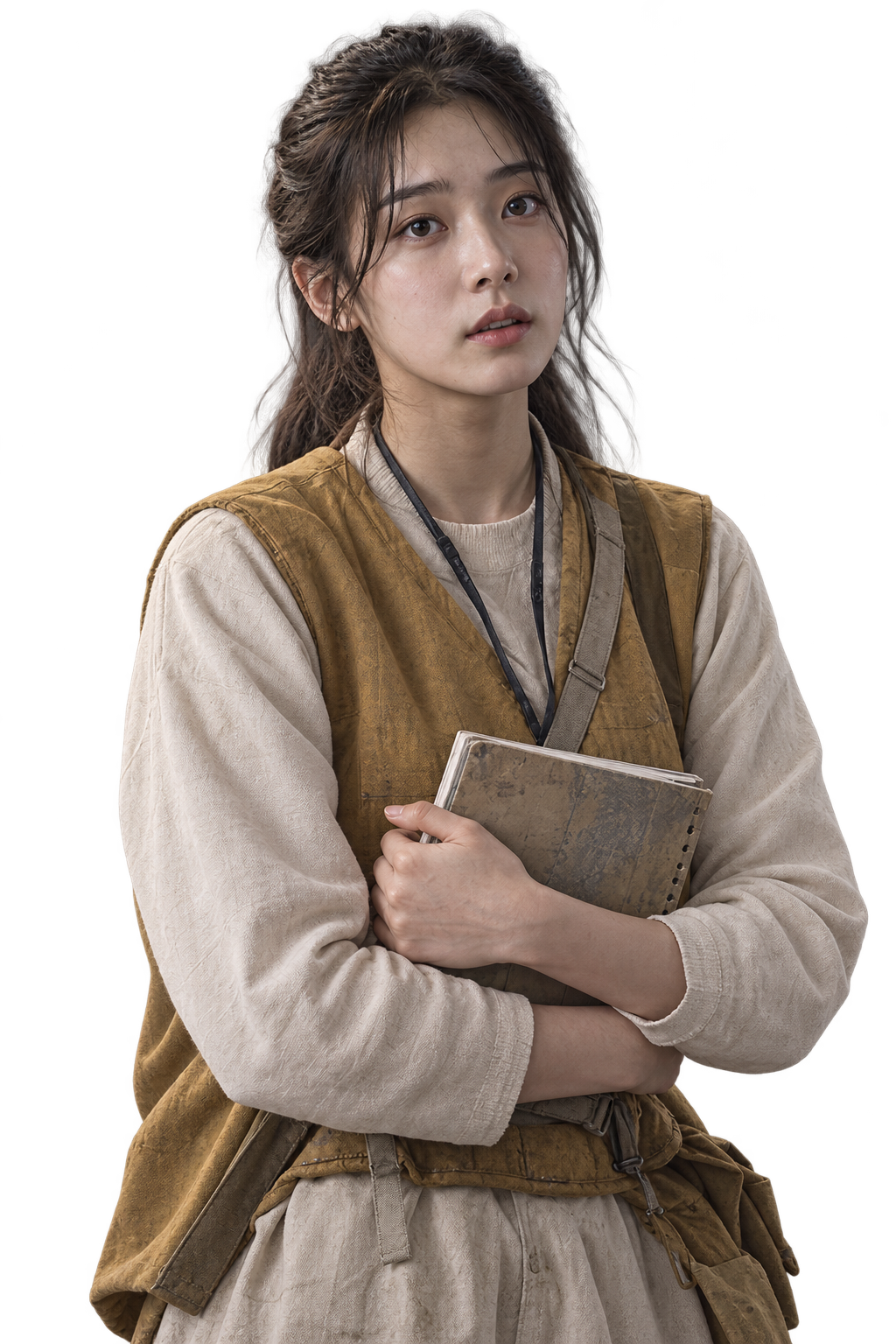 공책을 든 나리